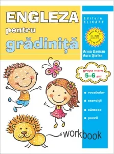 Coperta cărții Limba engleza pentru gradinita. Grupa mare 5-6 ani. Workbook