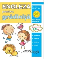 Coperta cărții Limba engleza pentru gradinita. Grupa mare 5-6 ani. Workbook