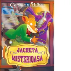 Coperta cărții Jacheta misterioasa. Volumul 22 din seria Geronimo Stilton