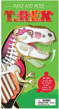 Coperta cărții Make and Move: T Rex