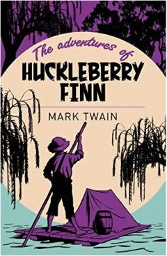 Coperta cărții The Adventures of Huckleberry Finn