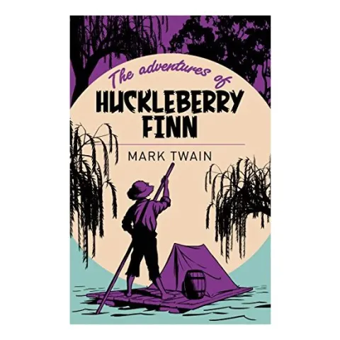 Coperta cărții The Adventures of Huckleberry Finn