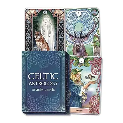 Coperta cărții Celtic Astrology Oracle Cards