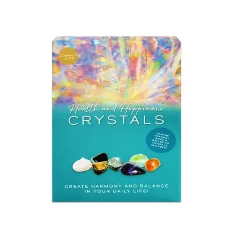 Coperta cărții Health And Happiness Crystals Healing Crystals Gui(...)