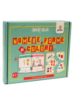 Coperta cărții Învăț deja numere, forme și culori