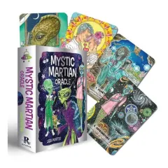 Coperta cărții Mystic Martian Oracle 40 Full-Color Cards and 128-page Book