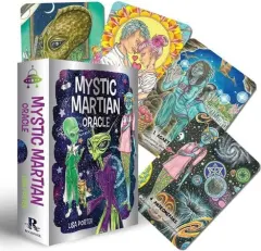 Coperta cărții Mystic Martian Oracle 40 Full-Color Cards and 128-page Book