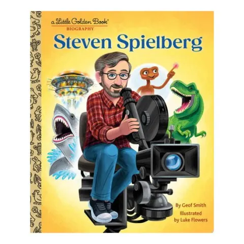 Coperta cărții Steven Spielberg: A Little Golden Book Biography