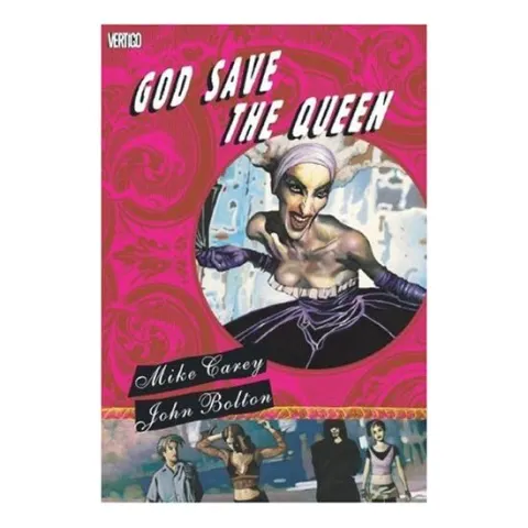 Coperta cărții God Save the Queen, Mike Carey, John Bolton