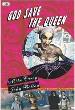 Coperta cărții God Save the Queen, Mike Carey, John Bolton