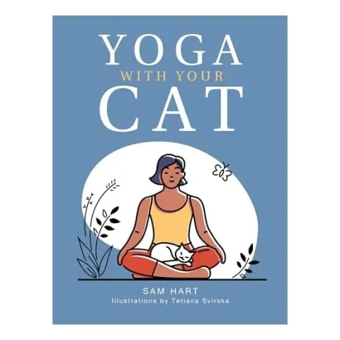 Coperta cărții Yoga with Your Cat, Sam Hart