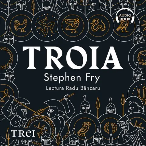 Coperta cărții Troia (audiobook)