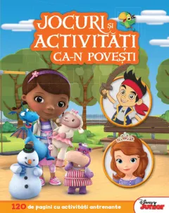 Coperta cărții Jocuri si activitati ca-n povesti