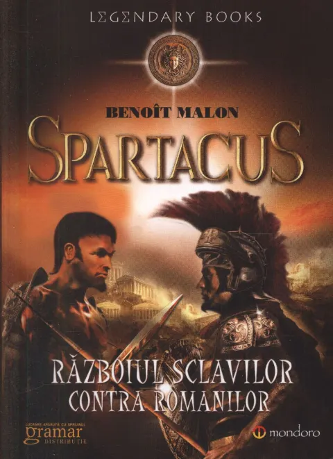 Coperta cărții Spartacus. Razboiul sclavilor impotriva romanilor