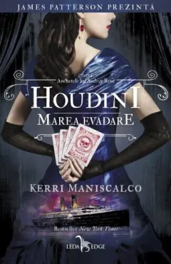 Coperta cărții Houdini. Marea evadare (seria Anchetele lui Audrey Rose, vol. 3)