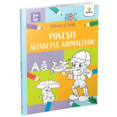 Coperta cărții Povesti. Alfabetul animalelor