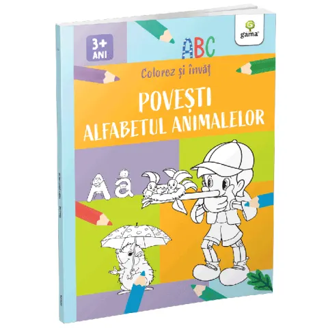 Coperta cărții Povesti. Alfabetul animalelor