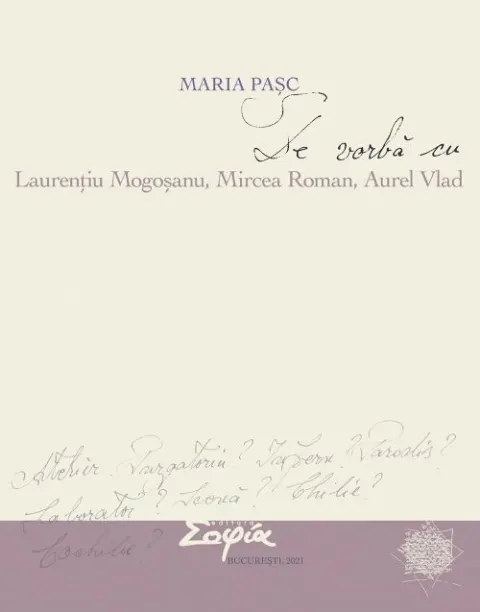 Coperta cărții De vorbă cu Laurențiu Mogoșanu, Mircea Roman, Aurel Vlad