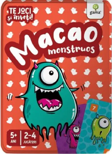Coperta cărții Macao monstruos. Te joci si inveti