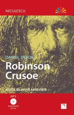Coperta cărții Robinson Crusoe - Ediție bilingvă, Audiobook inclus