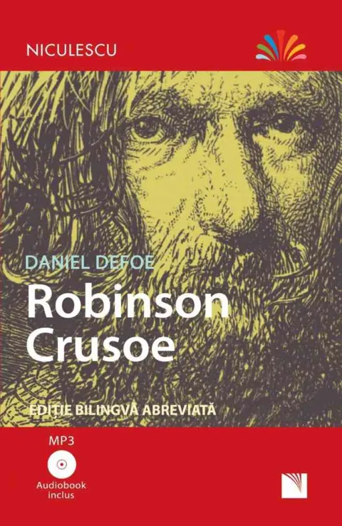 Coperta cărții Robinson Crusoe - Ediție bilingvă, Audiobook inclus