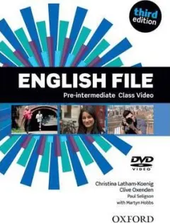 Coperta cărții English File 3E Pre-intermediate Class DVD- REDUCERE 30%