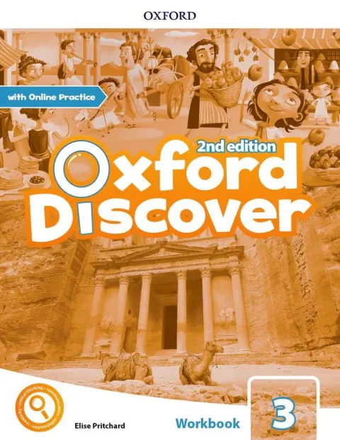 Coperta cărții Oxford Discover 2E Level 3 Workbook with Online Practice- REDUCERE 40%