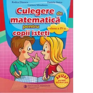 Coperta cărții Culegere de matematica pentru copii isteti clasa a IV-a