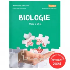 Coperta cărții Biologie. Manual pentru clasa a VII-a
