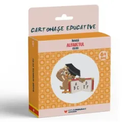Coperta cărții Invata Alfabetul cu BU (31 de cartonase educative)