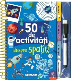 Coperta cărții 50 de activitati despre spatiu