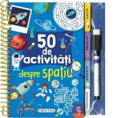 Coperta cărții 50 de activitati despre spatiu