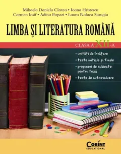 Coperta cărții Limba și literatura română clasa a xii-a