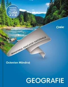 Coperta cărții Geografie - Manual pentru clasa a V-a