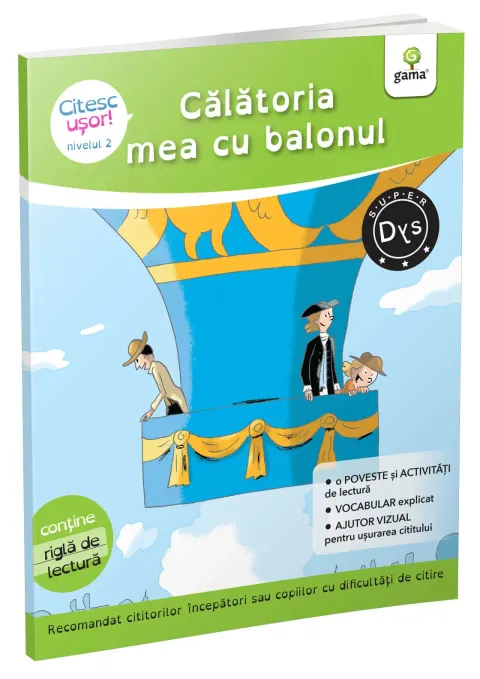 Coperta cărții Calatoria mea cu balonul
