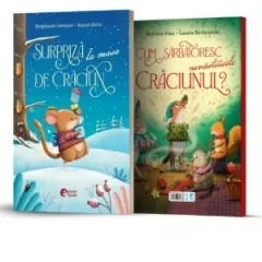 Coperta cărții Surpriza la masa de Craciun. Cum sarbatoresc nevastuicile Craciunul? - Stephanie Gessner, Kerstin Hau, Sarah Dietz, Laura Bednarski