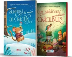 Coperta cărții Surpriza la masa de Craciun. Cum sarbatoresc nevastuicile Craciunul? - Stephanie Gessner, Kerstin Hau, Sarah Dietz, Laura Bednarski