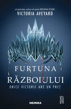 Coperta cărții Furtuna razboiului. Seria Regina rosie. Partea 4