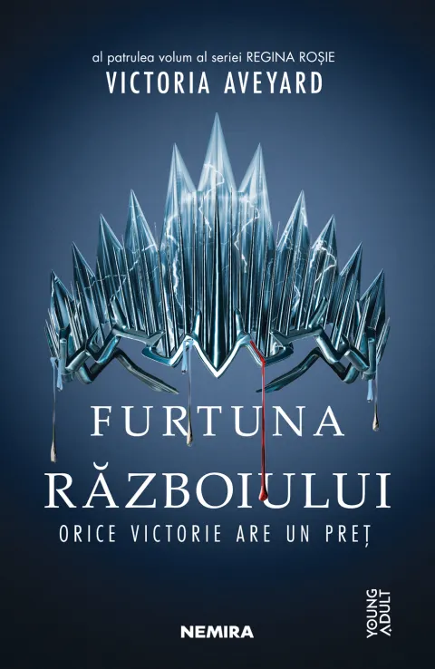 Coperta cărții Furtuna razboiului. Seria Regina rosie. Partea 4