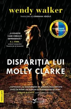 Coperta cărții Dispariția lui Molly Clarke