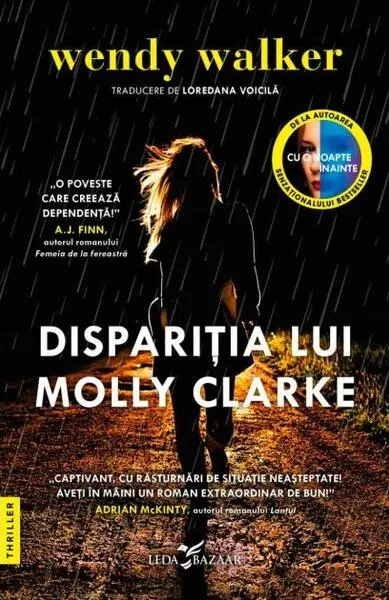 Coperta cărții Dispariția lui Molly Clarke
