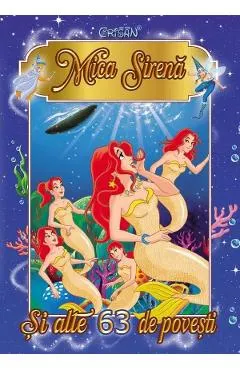 Coperta cărții Mica sirena. Si alte 63 de povesti