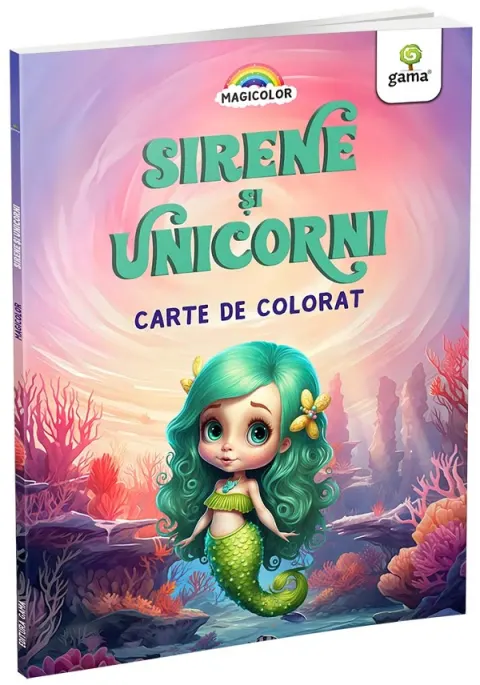 Coperta cărții Sirene si unicorni