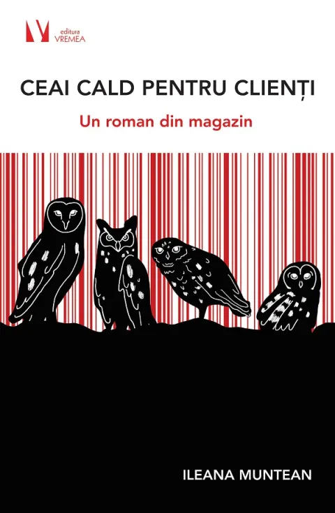 Coperta cărții Ceai cald pentru clienti. Un roman din magazin