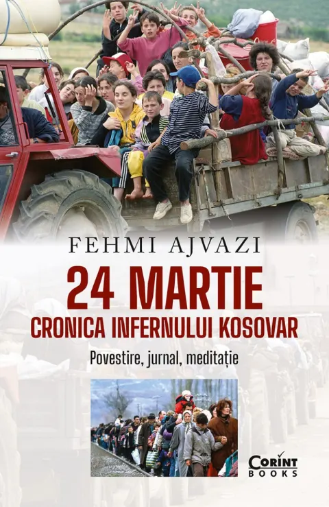 Coperta cărții 24 martie. Cronica infernului kosovar
