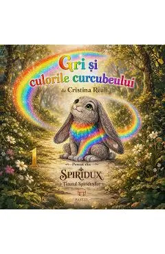 Coperta cărții Gri si culorile curcubeului. Seria Povesti din Spiridux. Tinutul Spiridusilor Vol.1
