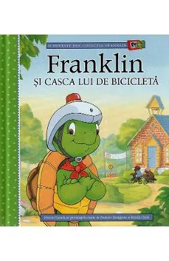 Coperta cărții Franklin si casca lui de bicicleta - Paulette Bourgeois, Brenda Clark