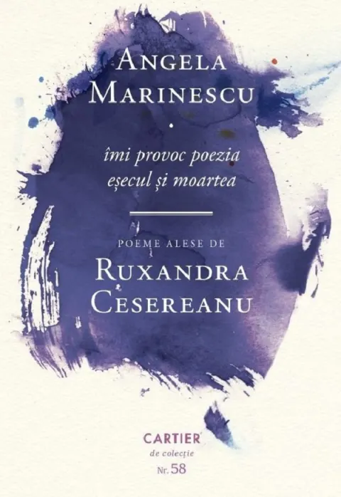 Coperta cărții Imi provoc poezia. Esecul si moartea