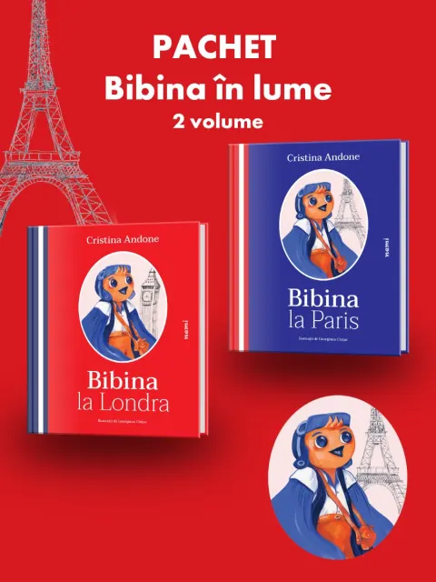 Coperta cărții Pachet Bibina în lume 2 vol.