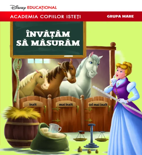 Coperta cărții Academia copiilor isteți. Învățăm să măsurăm
